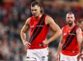 Sam Draper of the Bombers has fallen foul of his own coach after podcast comments aimed at rivals. (Matt Turner/AAP PHOTOS)