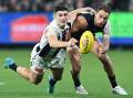 Brayden Maynard has avoided a ban after a controversial incident in Collingwood's win over Carlton. (Joel Carrett/AAP PHOTOS)