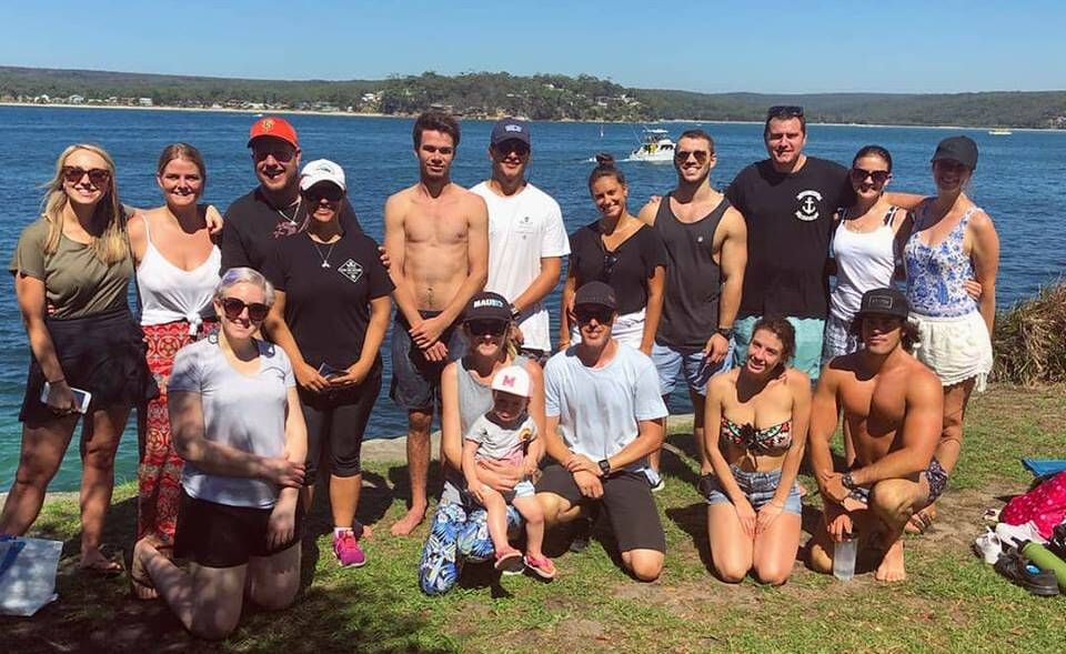 Naked Ocean members at a recent clean-up operation. Picture: Naked Ocean