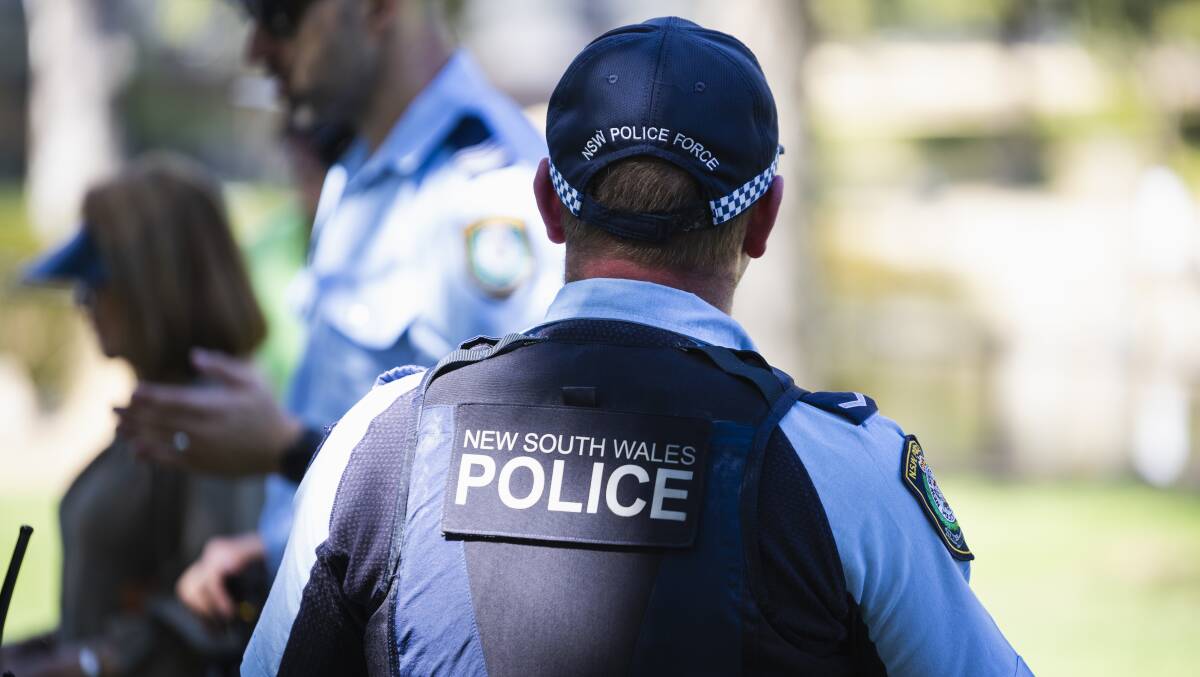 NSW Police officer. Picture Ash Smith