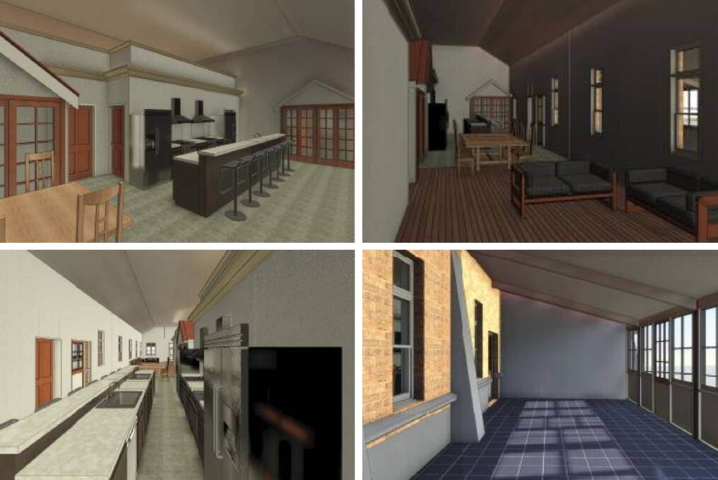 Plans for the interior of the social housing. Picture supplied 