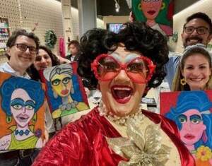 In line with Pride month, indulge your creativity and join The Fabulous Wonder Mama in a fun Draw your inner Drag Queen workshop.