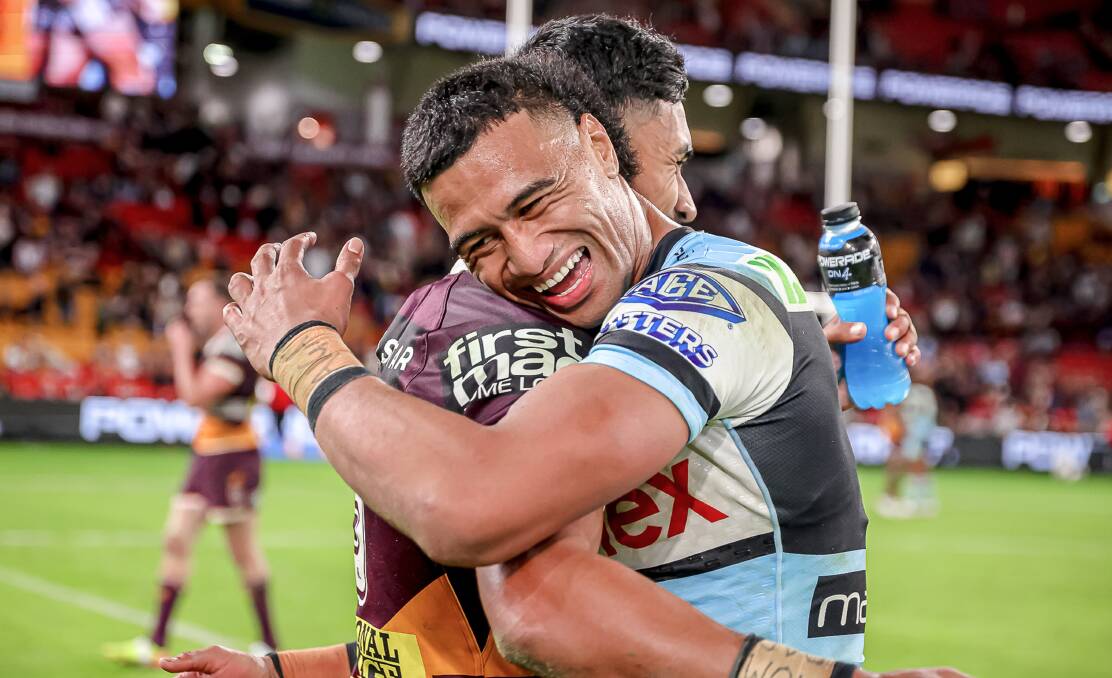 Mulitalo's 100-game milestone clearly meant a great deal to the try-scorer, who said he loves the club and everyone that's been apart of his journey so far. Picture NRL Images