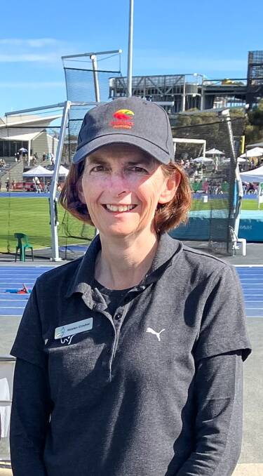 Kirsten Crocker, is a dedicated athletics official from Miranda-she is a Race Walking Judge who has dedicated so much time to the sport.