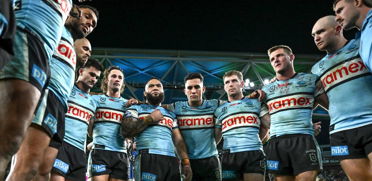 The Sharks have now won seven-straight games for the first time since 2016 and sit on top of the NRL ladder. Picture NRLImages/Trouville