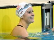 Giaan Rooney predicts Kaylee McKeown, pictured, will successfully defend her 200m and 100m backstroke Olympic titles in Paris. Picture by Delly Carr