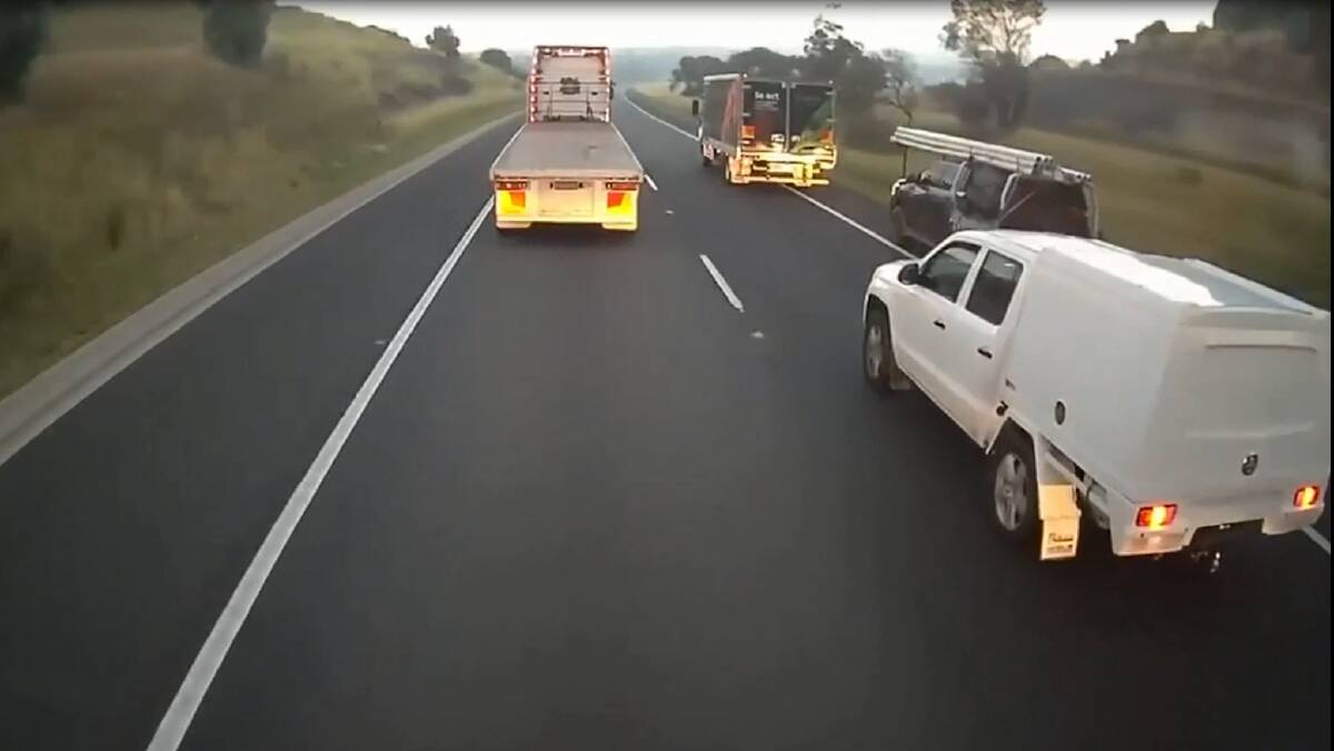 VIDEO| Truck driver charged over filmed dangerous driving incident | St
