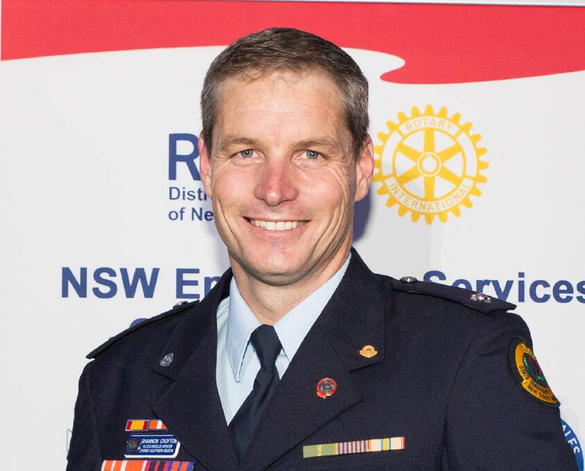 Winner: SES volunteer Shannon Crofton was awarded an Emergency Services Medal. Picture: Supplied