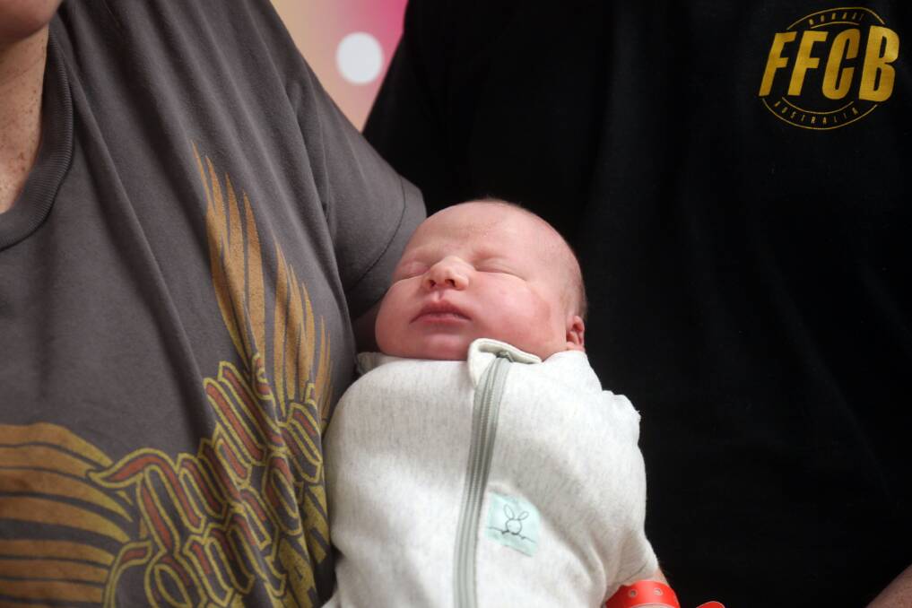 Sloane was born on Mother's Day at St George Hospital. Picture by Chris Lane