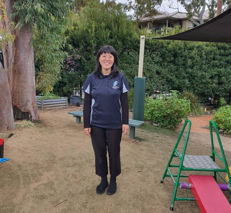 TAFE NSW Loftus student and Engadine resident Junga (June) Mok is meeting the high demand for skilled workers in the early childhood education sector. Picture supplied