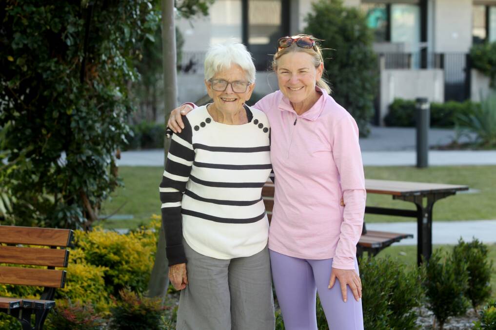 Ruth Emmett, pictured with her mother Judith, wants to give aged care residents more opportunities to have enjoyable outdoor activities. Picture by Chris Lane