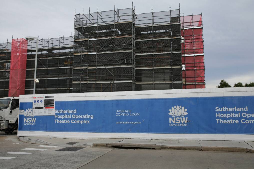 As Sutherland Hospital progresses through a major re-development of its operating theatres, some existing services including the Mental Health Rehabilitation Unit will be temporarily affected. Picture by John Veage