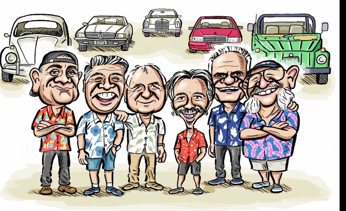 The group is calling itself the 'old blokes'. Picture supplied
