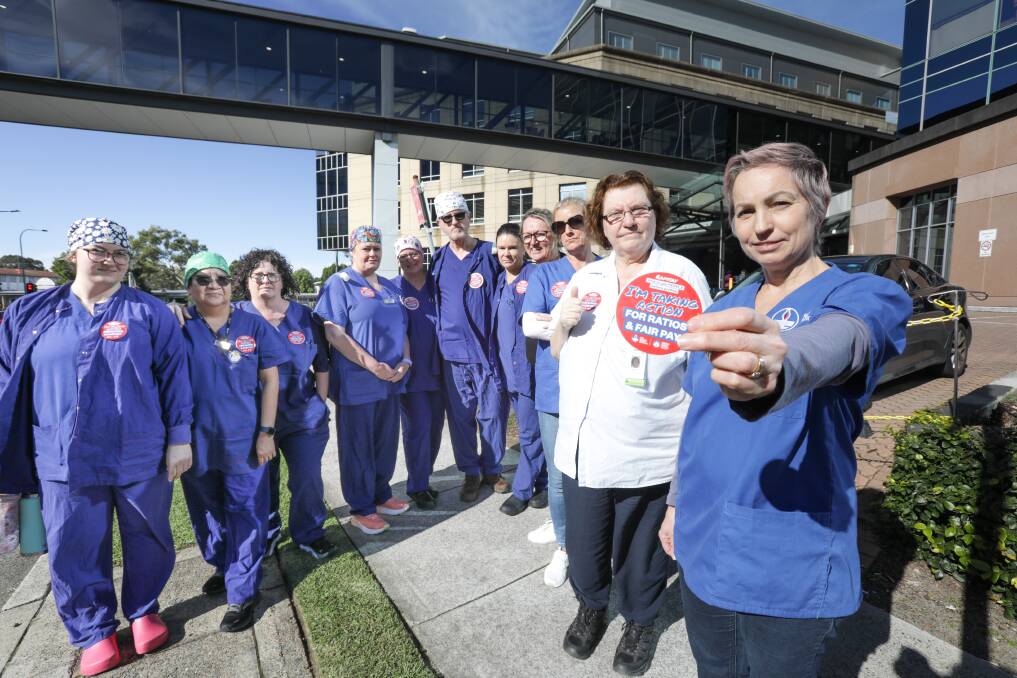Nurses and midwives from St George Private Hospital (pictured) are seeking an 18 per cent increase in the next three years and improvements to conditions including increases to paid parental and personal leave entitlements, and protection of existing conditions. Picture by John Veage