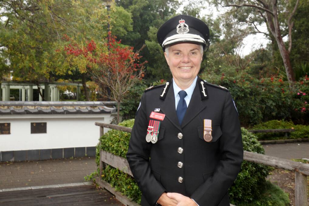 Fire and Rescue NSW Assistant Commissioner Cheryl Steer of Cronulla has received an Australian Fire Service Medal in the King's Birthday Honours. Picture: Chris Lane