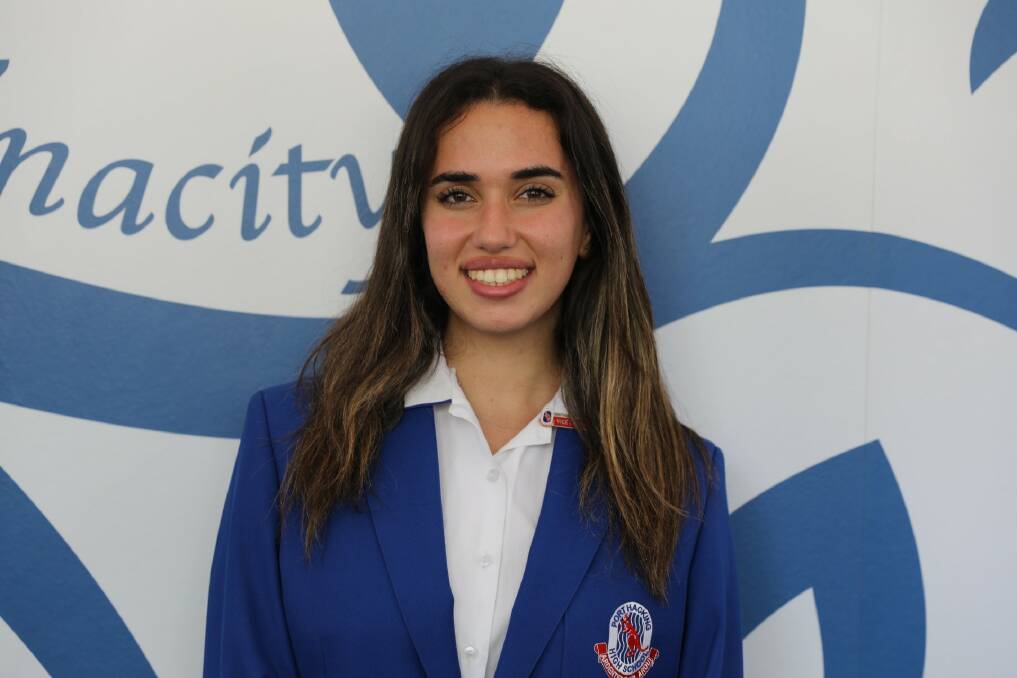 Port Hacking High School student and vice-captain Riley Hafouri. Picture supplied