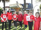Australian Red Cross St George District Branch is having its 110th anniversary celebration this year. Pictured is Meglyn, Melissa, Annette, Sonia and Verna with Georgia, 11, and Natalie, 8. Picture by John Veage