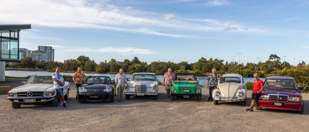 Their convoy of classic cars will take the scenic route through central west NSW. Picture supplied