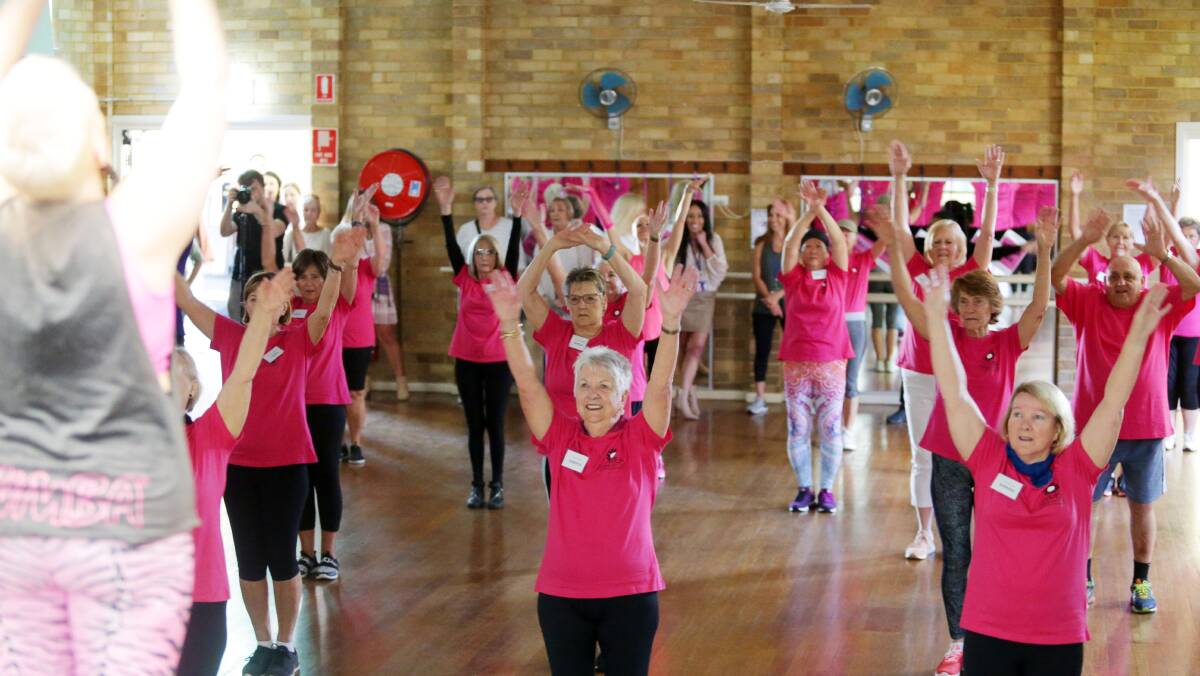 Gymea Community Aid and Information Service clients Zumba into the ...