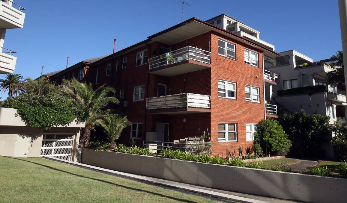 The development site at 79-81 Gerrale Street, opposite Cronulla Park and beach. Picture by Chris Lane