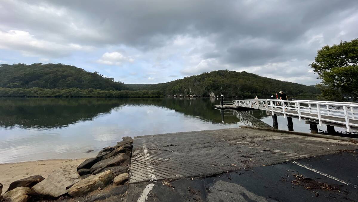 The boat ramp at Swallow Rock. Picture by Chris Lane