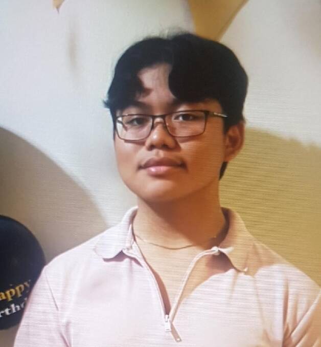 Jim Alivia, 16, was last seen at Sans Souci in the early hours of Friday morning. Picture: NSW Police