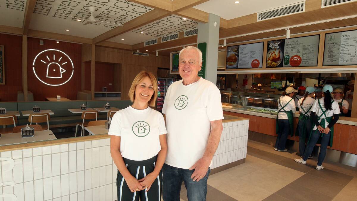 Sally and Frank Tagg in Mavericks, which won the fast food/takeaway award. Picture by Chris Lane