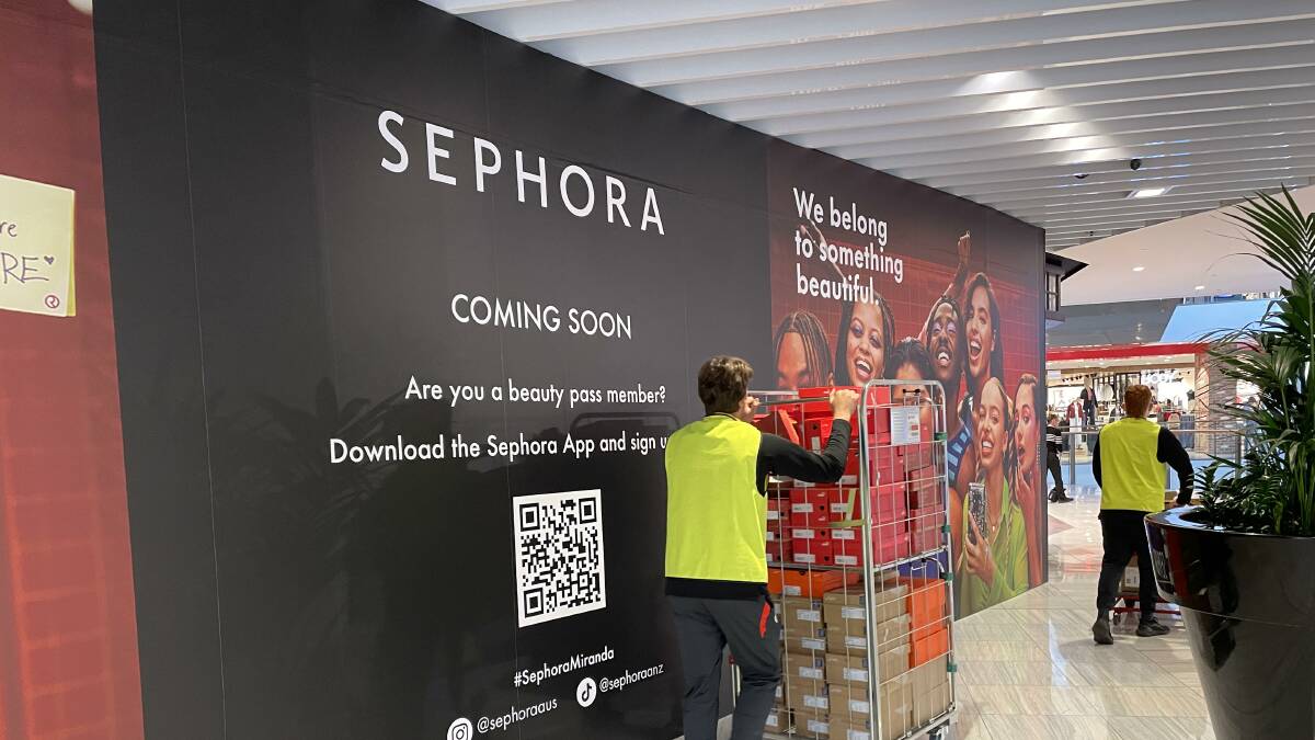 Sophora's space on Level 3 at the south-western end of Westfield Miranda.