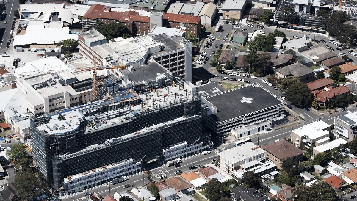 How St George Hospital is being transformed. Picture: supplied