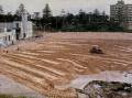 Sand restoration at Cronulla beach in 1977. Picture supplied