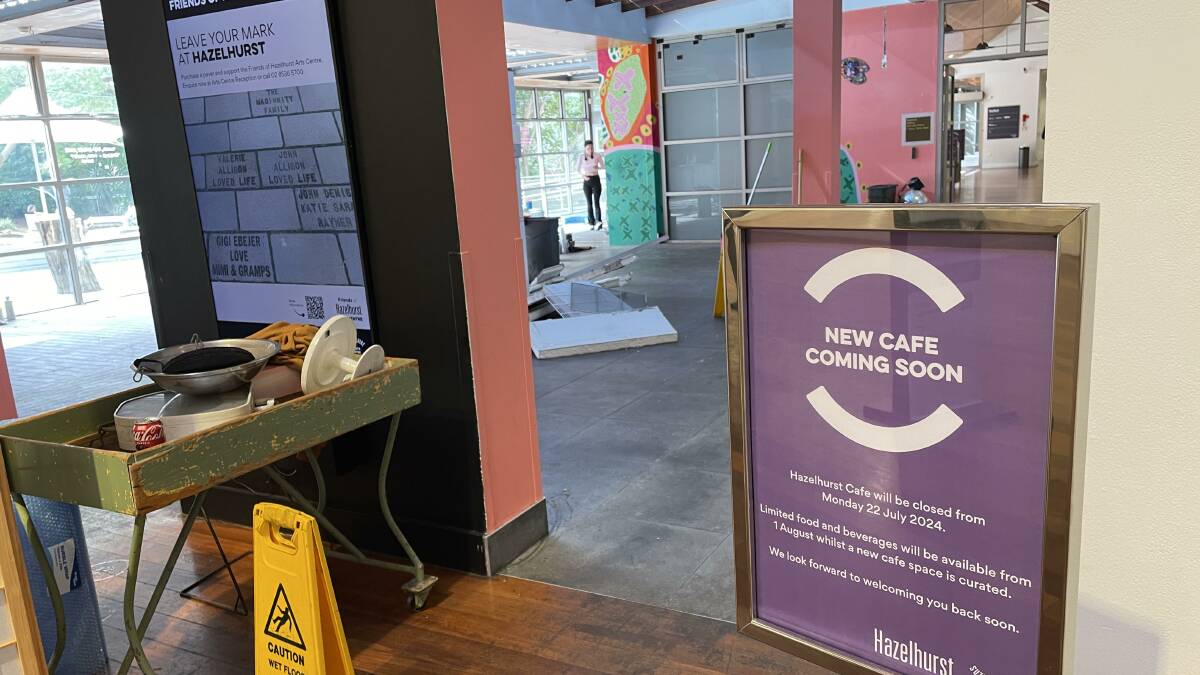 The cafe space is being cleared out for the new operator to fit out. Picture by Murray Trembath 
