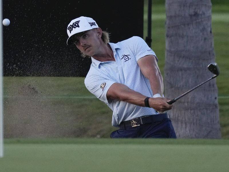 PGA Tour rookie Jake Knapp has enjoyed a round to remember at the Mexico Open. (AP PHOTO)