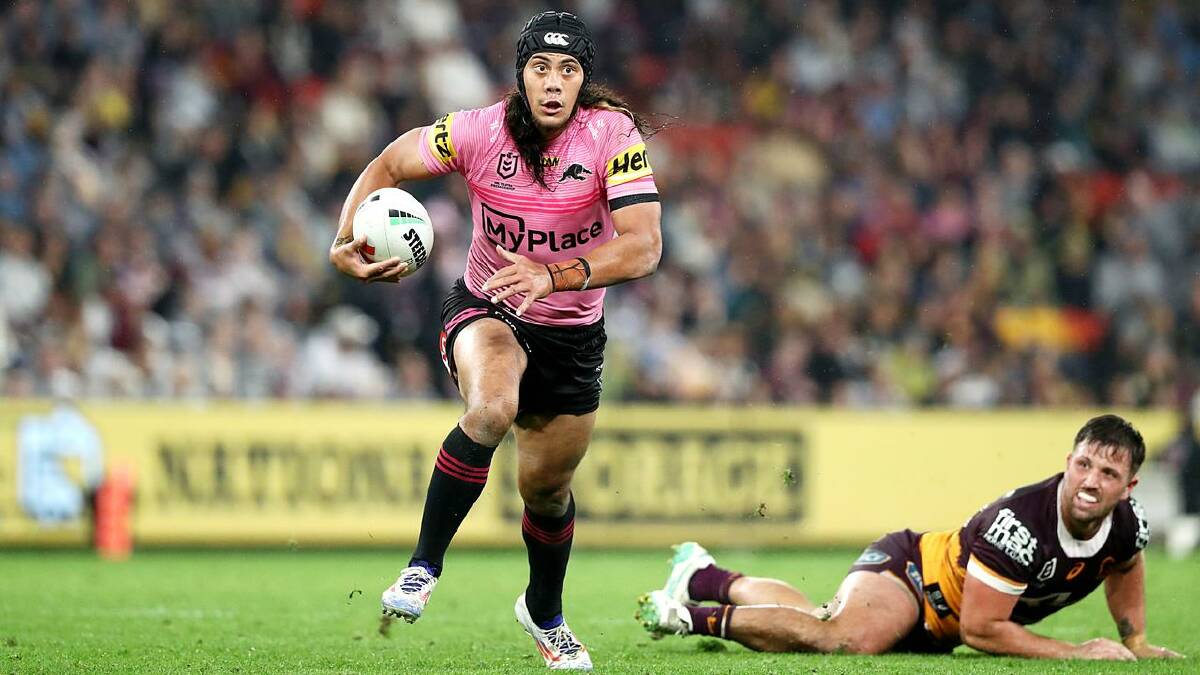 Jarome Luai stepped up as Penrith's chief playmaker while Nathan Cleary was out injured. (Jason O'BRIEN/AAP PHOTOS)