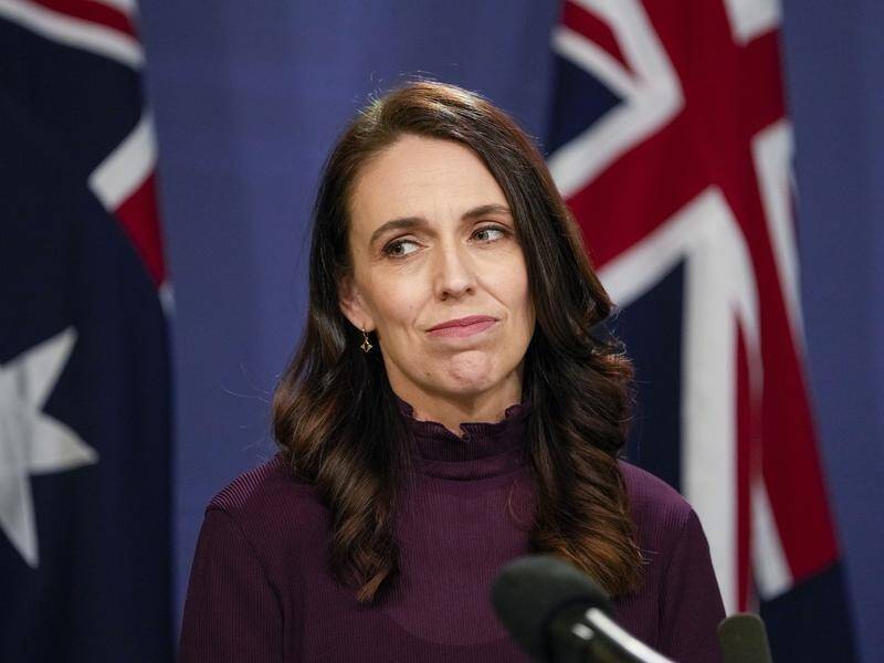 NZ Prime Minister Jacinda Ardern's flight to Antarctica has had to turn back after two hours. (AP PHOTO)