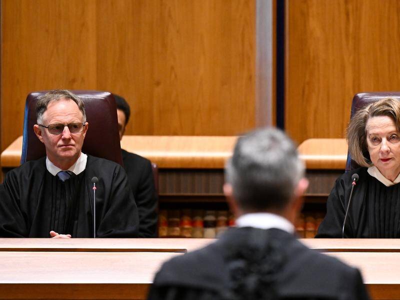 Retiring High Court Chief Justice Susan Kiefel has been honoured as 'an exceptional leader'. (Lukas Coch/AAP PHOTOS)