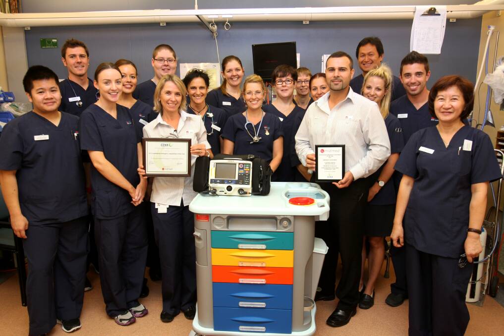 Among the best: The College of Emergency Nursing named St George Hospital's emergency department as the best in Australasia last year.Picture: Jane Dyson