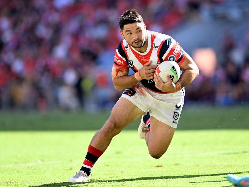 Brandon Smith believes his move to the Sydney Roosters is starting to bear fruit in attack. (Darren England/AAP PHOTOS)
