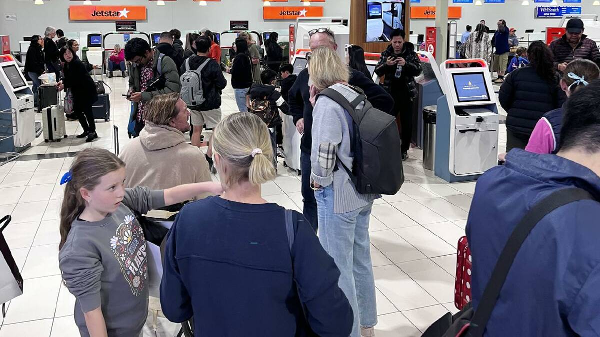 The July 19 outage left travellers and millions of other Australians disenfranchised. (Farid Farid/AAP PHOTOS)