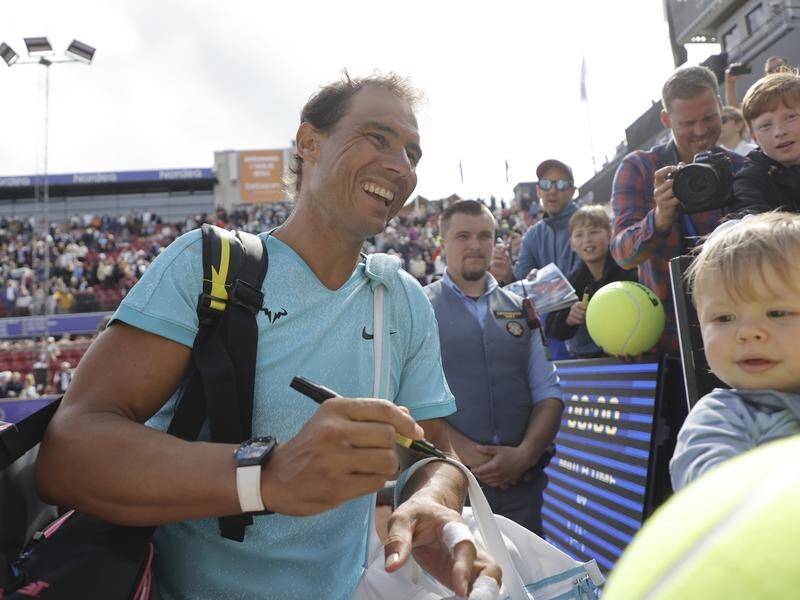 Spain's Rafael Nadal made a winning return to tennis in the lead-up to the Paris Olympics. (AP PHOTO)