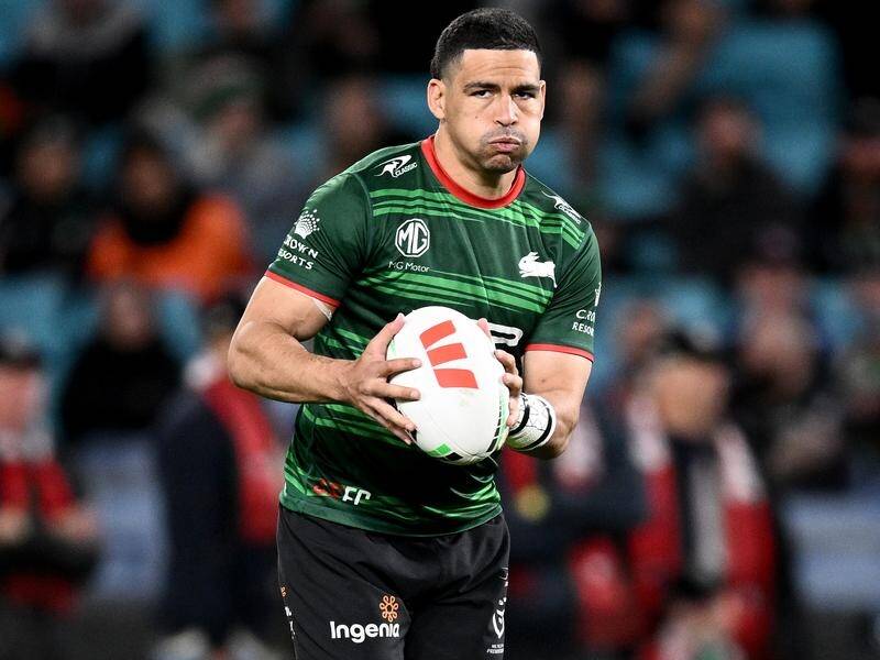 Cody Walker is expected to line up for South Sydney in the NRL season opener in Las Vegas. (Dan Himbrechts/AAP PHOTOS)