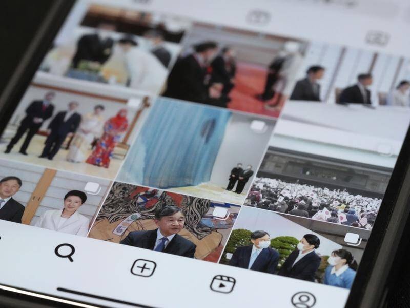 Japan's Imperial Family made its Instagram debut with images of the royal family in action. (AP PHOTO)