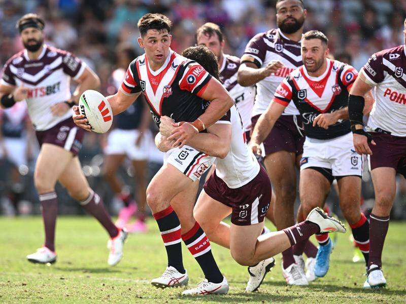 Sydney Roosters' Victor Radley has no regrets over ruling himself ineligible for State of Origin. (Dan Himbrechts/AAP PHOTOS)