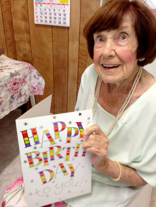 Centenarian's life enriched by music