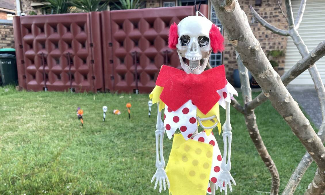 SPOOKY: Northern beaches resident are getting into the Halloween spirit with many decorating their homes and front yards.