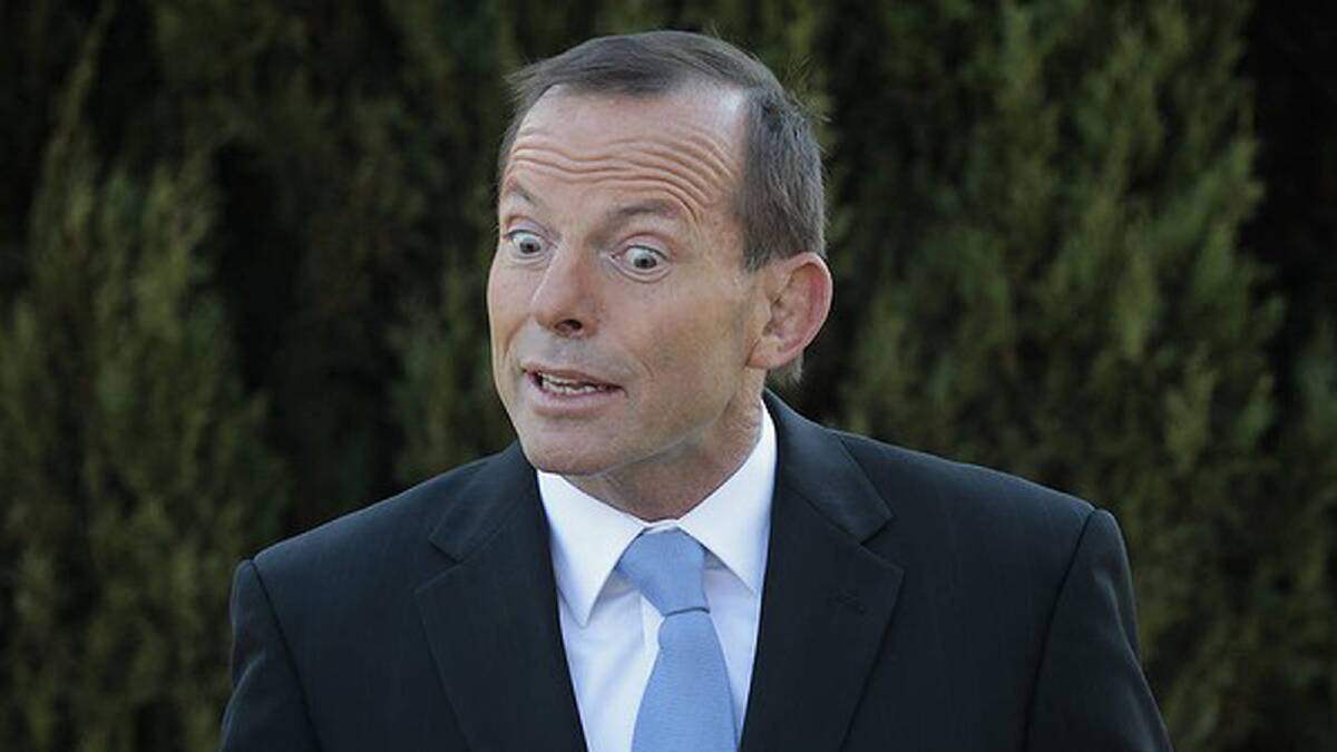 Opposition Leader Tony Abbott addresses media questions in September. Photo: Andrew Meares